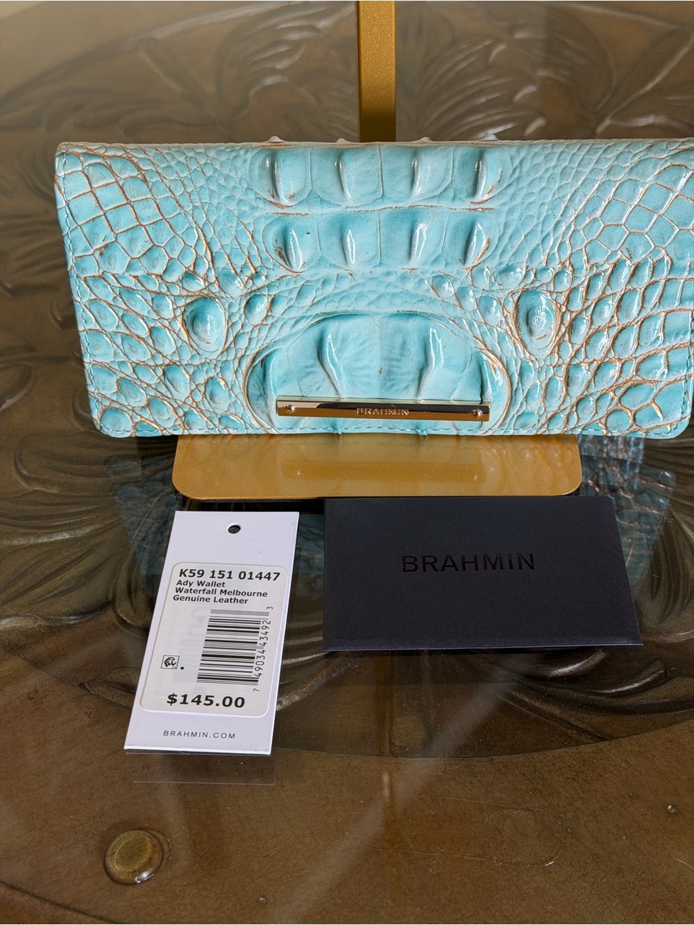 Brahmin Ady Waterfall Melbourne Wallet - Picture 6 of 9